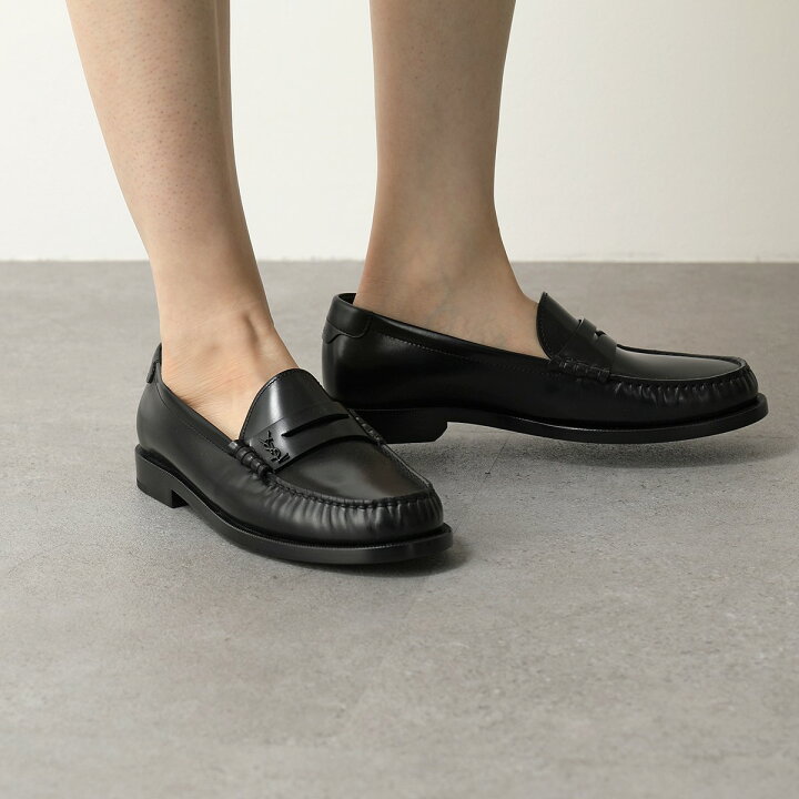 楽天市場】SAINT LAURENT サンローラン 633809 1VUVV LE LOAFER 15 