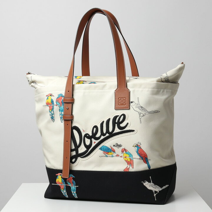 楽天市場】LOEWE ロエベ B887J09X03 ジップトート プリントキャンバス  