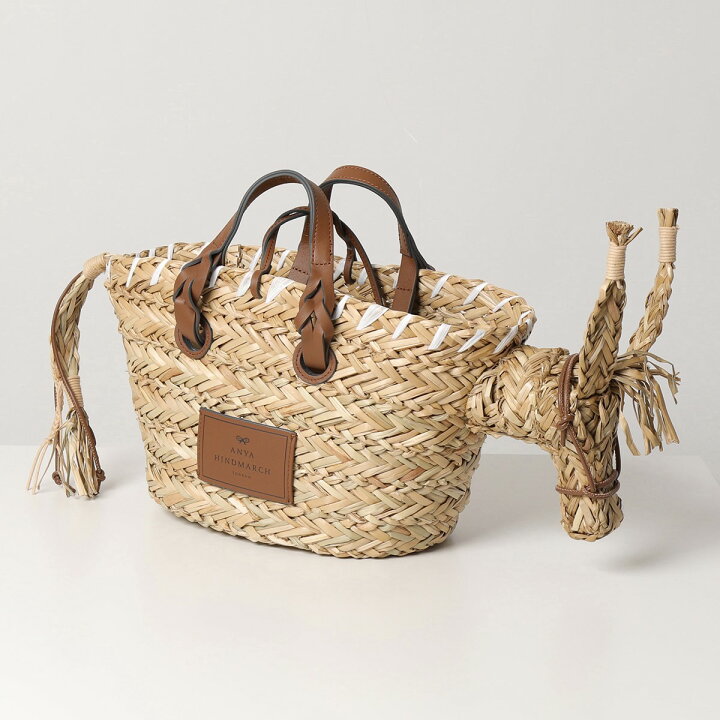 楽天市場】ANYA HINDMARCH アニヤハインドマーチ カゴバッグ 155236 