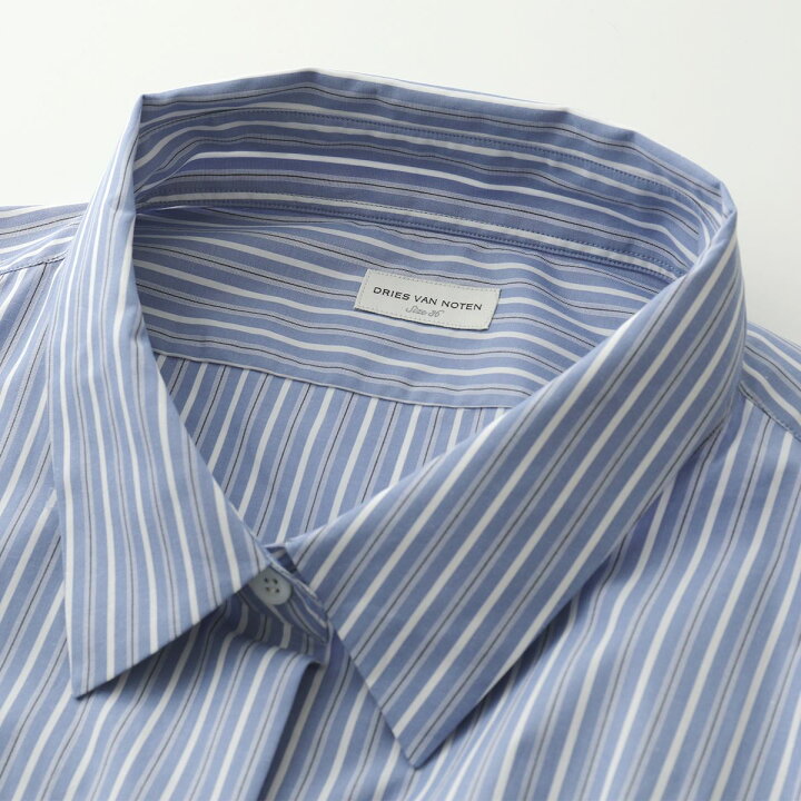 楽天市場 Dries Van Noten ドリスヴァンノッテン 107 2160 Camee Bis 2160 W W Shirt 半袖 シャツ カジュアルシャツ ストライプ コットン 514 Lblu レディース インポートセレクト Musee 楽天市場 Dries Van Noten ドリスヴァンノッテン 107 2160 Camee Bis 2160 W W Shirt 半袖 シャツ カジュアルシャツ ストライプ コットン 514 Lblu レディース インポートセレクト Musee