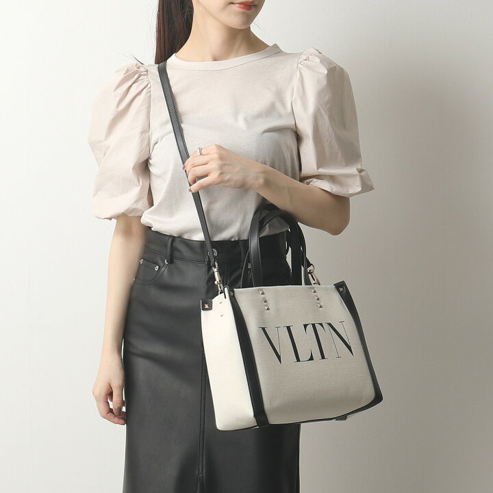 ヴァレンティノ VALENTINO <br> VLTN ロックスタッズトートバッグ 