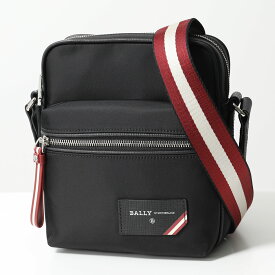 BALLY バリー FAARA 6228740 クロスボディバッグ ショルダーバッグ ナイロン ロゴパッチ 鞄 00/BLACK メンズ