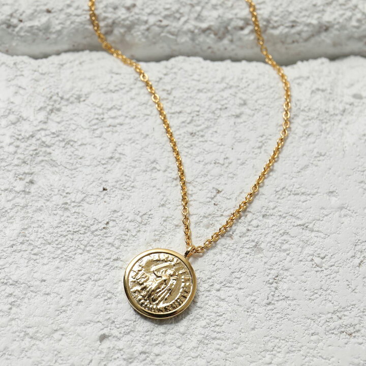 楽天市場】TOMWOOD トムウッド NP54COAN01S925 9K Coin Pendant Angel 