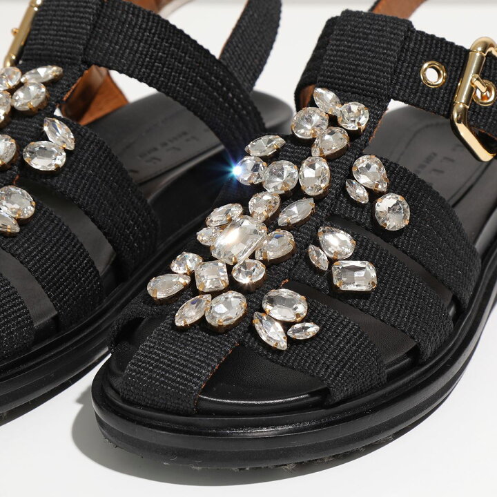 楽天市場】MARNI マルニ FBMS012201 P3119 ビジュー付き フスベット 