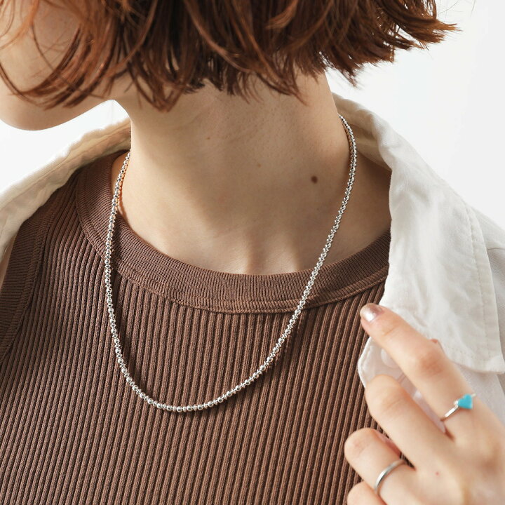 楽天市場】HARPO ハルポ Boule Disc Necklace 18/3 45cm/18inch/3mm 