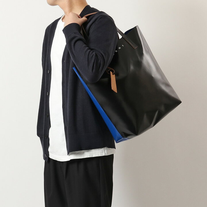 楽天市場 Marni マルニ Shmq0000a3 P3572 Pvc Tribeca バイカラー トートバッグ ショッピングバッグ 鞄 Z2o14 メンズ インポートセレクト Musee