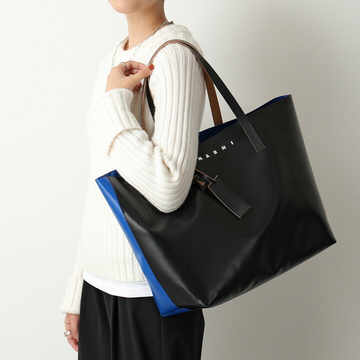 楽天市場】MARNI マルニ SHMQ0010A0 P3572 PVC バイカラー トート  