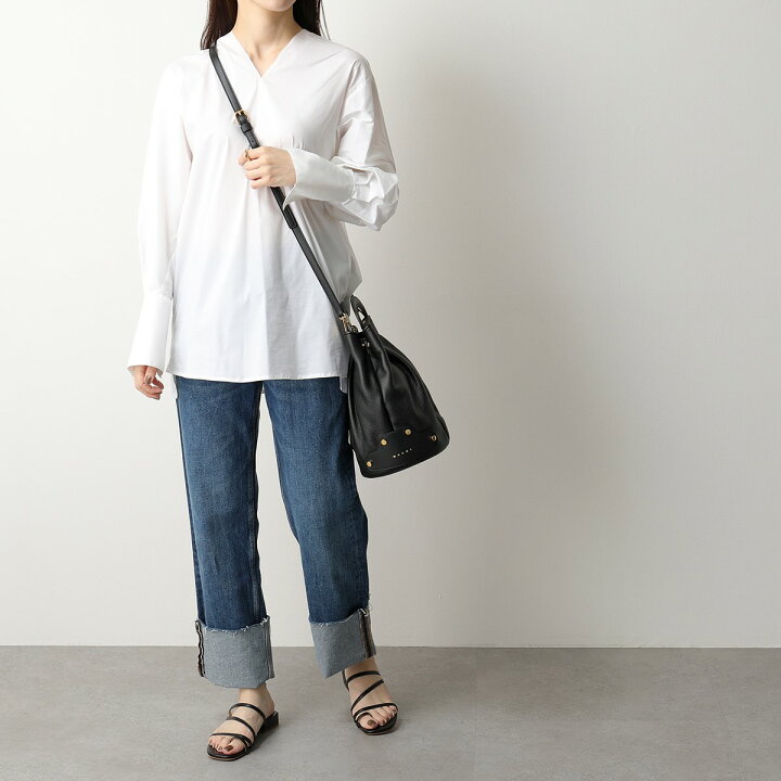 楽天市場】MARNI マルニ SCMP0064U0 LV688 レザー バルーン  