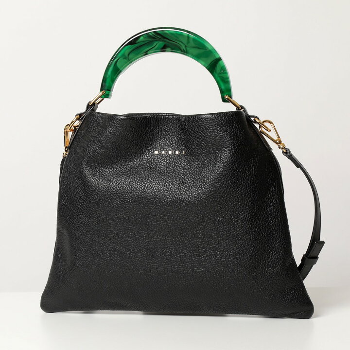 楽天市場】MARNI マルニ SCMP0065U0 LV688 ハンマードカーフスキン 
