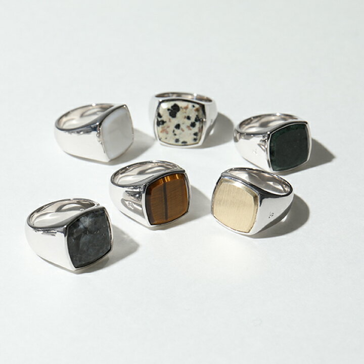 楽天市場】TOMWOOD トムウッド リング レディース Cushion Gold Top  