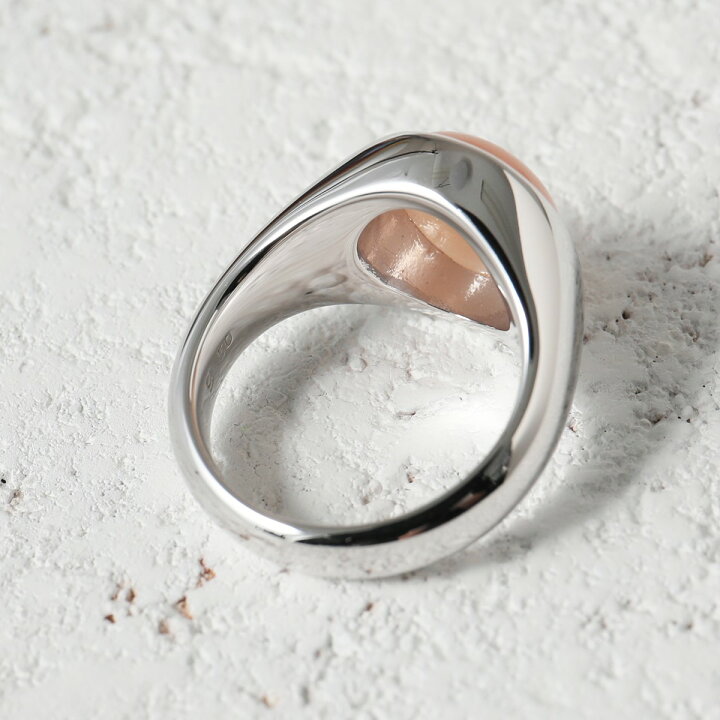 楽天市場】TOMWOOD トムウッド R75SCPMO01S925 Dome Ring Peach 