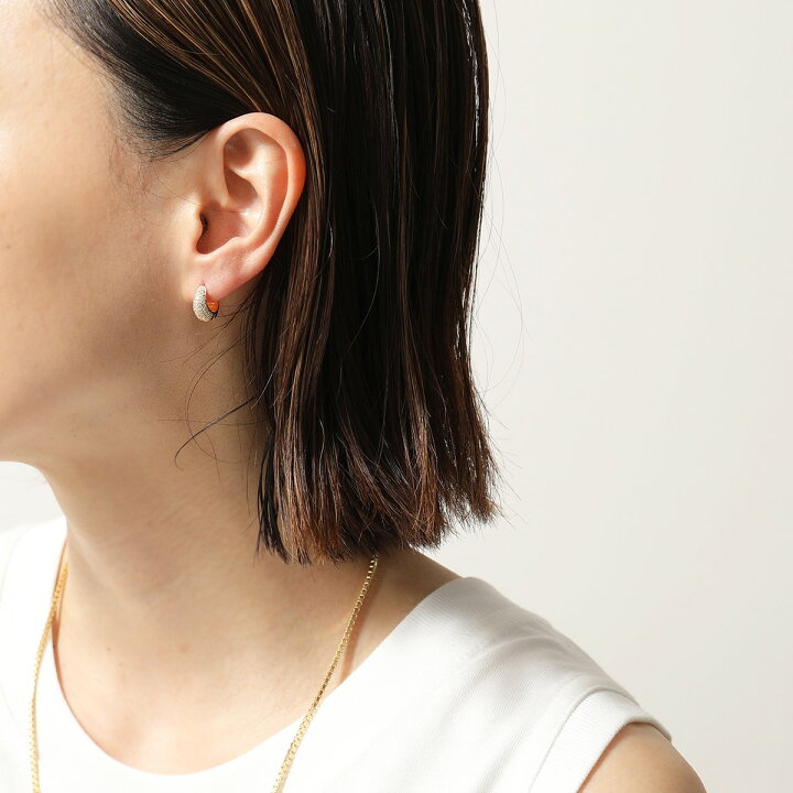 楽天市場】 TOMWOOD トムウッド ピアス Ice Huggie Pave Gold アイス  