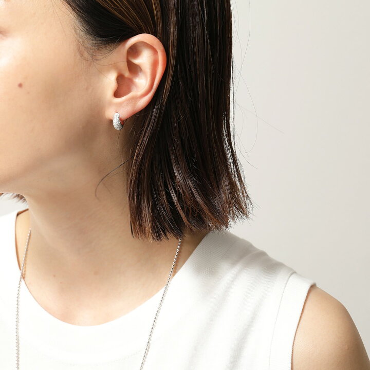楽天市場】TOMWOOD トムウッド ピアス Ice Huggie Pave アイス ハギー 