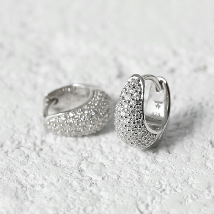 楽天市場】TOMWOOD トムウッド ピアス Ice Huggie Pave アイス ハギー  