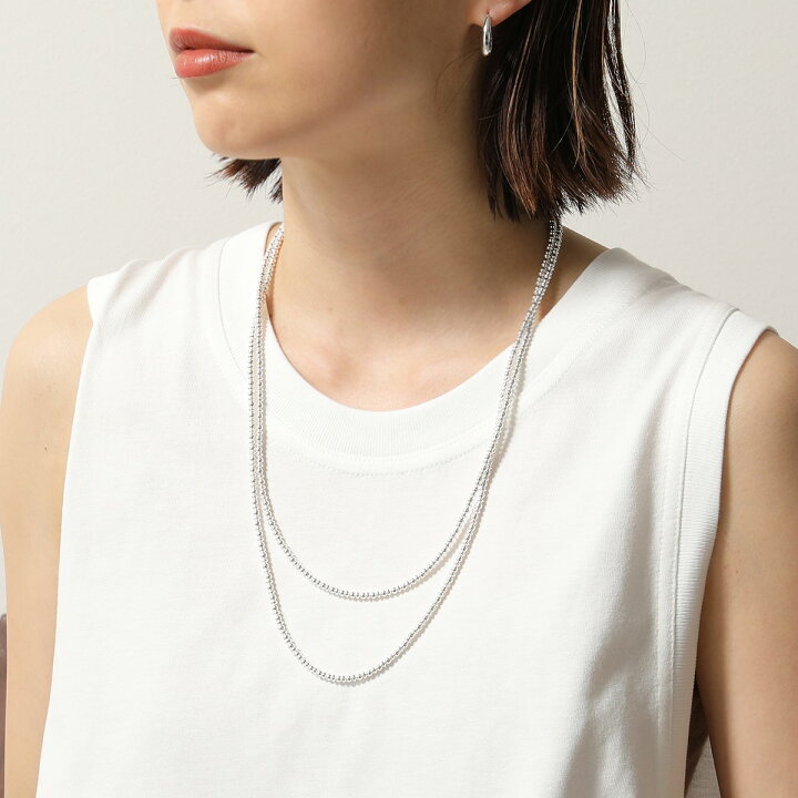 楽天市場】HARPO ハルポ Boule Disc Necklace 47/3 119cm/47inch/3mm 
