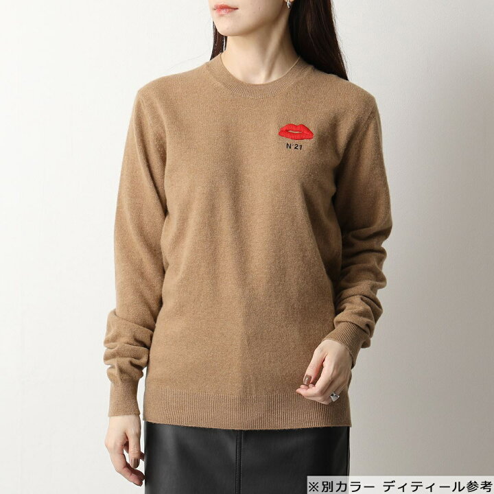 楽天市場】N°21 ヌメロヴェントゥーノ A014 7156 カシミヤ混ウール クルーネック 長袖 ニット セーター ロゴ刺繍 6336 レディース : インポートセレクト musee 楽天市場】N°21 ヌメロヴェントゥーノ A014 7156 カシミヤ混ウール クルーネック 長袖 ニット セーター ロゴ刺繍 6336 レディース : インポートセレクト musee