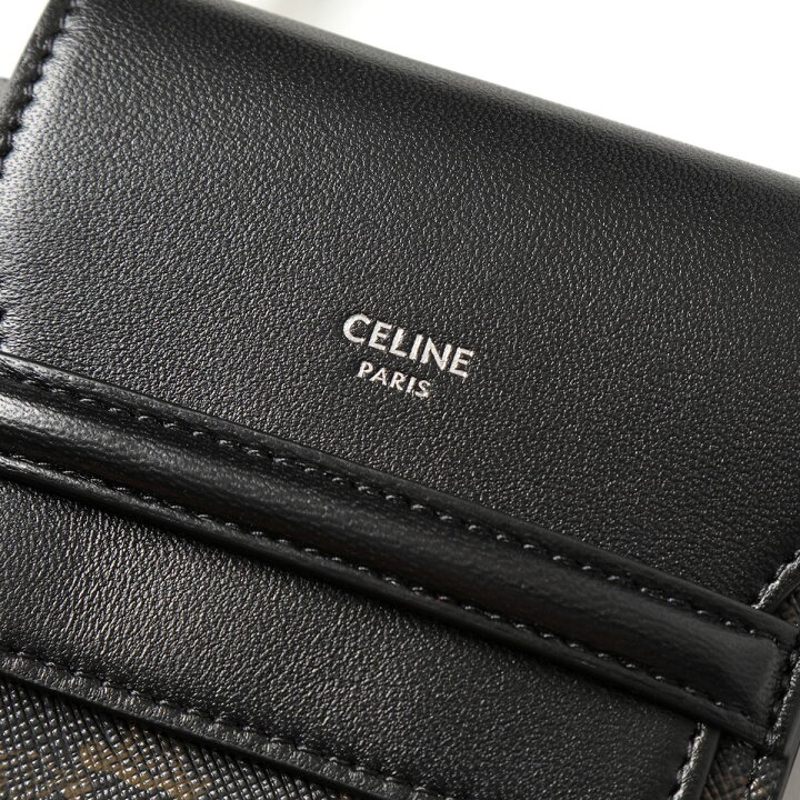 楽天市場】CELINE セリーヌ 10G332CQD.38SI Phone pouch with Flap 