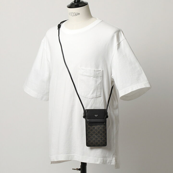 楽天市場】CELINE セリーヌ 10G332CQD.38SI Phone pouch with Flap 