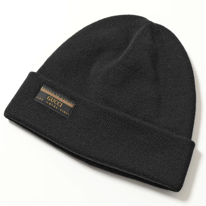楽天市場】GUCCI グッチ 612118 4G332 ウール ロゴ ニットキャップ 