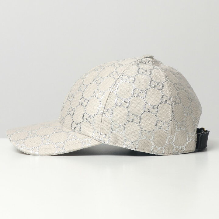 楽天市場】GUCCI グッチ 631953 3HK75 GGラメ ベースボールキャップ 