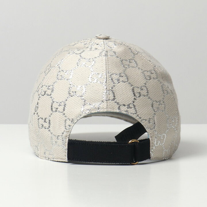 楽天市場】GUCCI グッチ 631953 3HK75 GGラメ ベースボールキャップ  