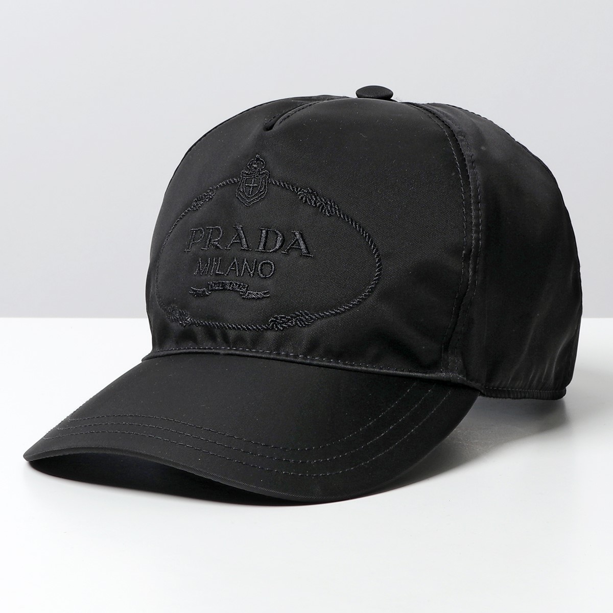 PRADA プラダ 2HC179 2DMI リナイロン ベースボールキャップ 帽子 ロゴ刺繍 F0002/NERO メンズ | インポートセレクト  musee