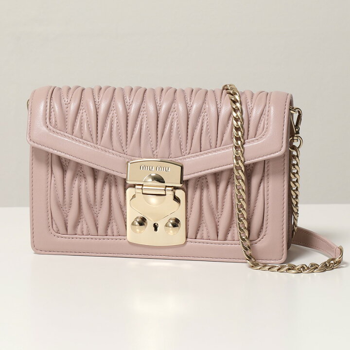 楽天市場】MIUMIU ミュウミュウ 5BH099 N88 MATELASSE マテラッセ  