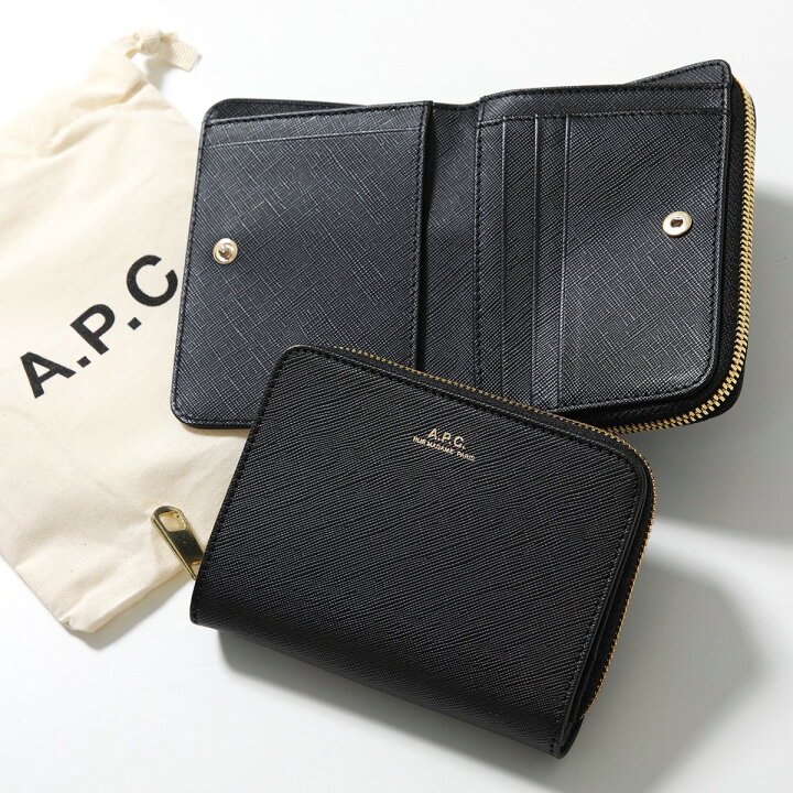 楽天市場】APC A.P.C. アーペーセー 二つ折り財布 compact emmanuelle  