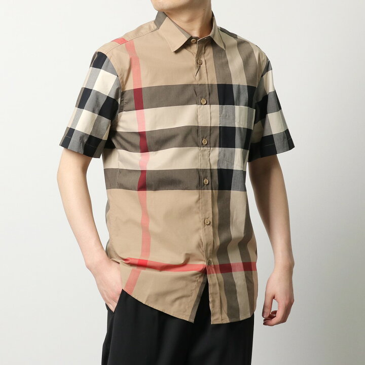 楽天市場】BURBERRY バーバリー 8017322 半袖 カッターシャツ  