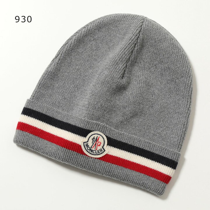 楽天市場】MONCLER モンクレール ニット帽 3B00068 A9575 メンズ 