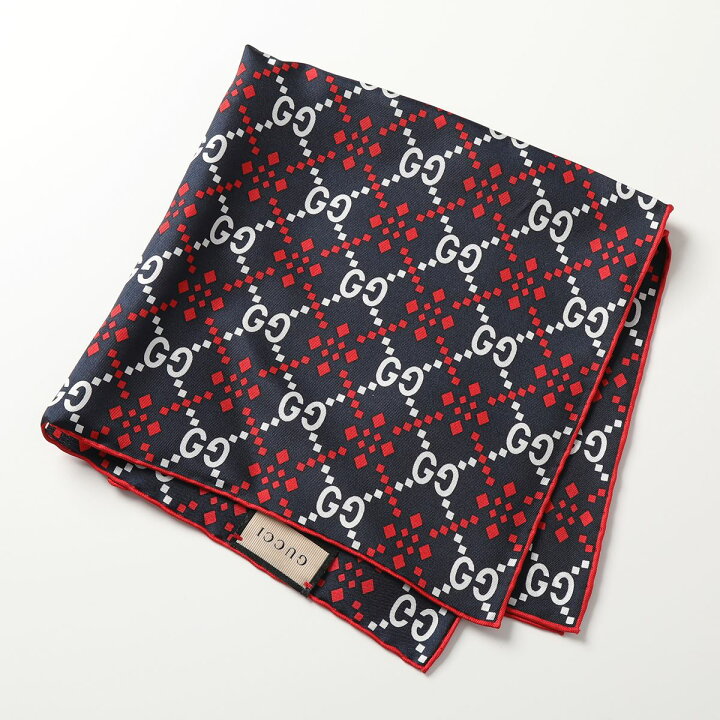 楽天市場】GUCCI グッチ 548870 4G001 シルク スカーフ ポケット 