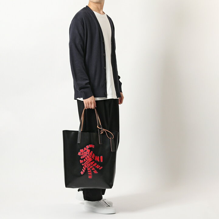 楽天市場 Marni マルニ トートバッグ メンズ Shmq0000a7 P0625 Pvc Tribeca Z2o バーチカル ショッピングバッグ 鞄 インポートセレクト Musee