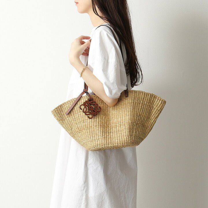 楽天市場】LOEWE ロエベ A223096X02 SMALL SHELL BASKET BAG スモール  