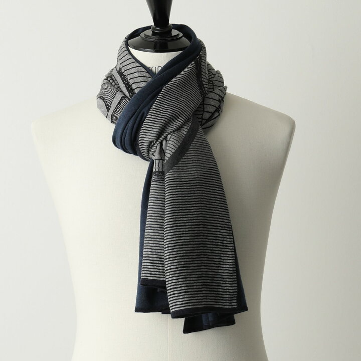 楽天市場 Hermes エルメス 62t Echarpe エシャルプ 180 60 シルク混カシミヤ カシシル ストール マフラー ケース付き 09 Gris Chine Fonce Noir Anthraci メンズ インポートセレクト Musee
