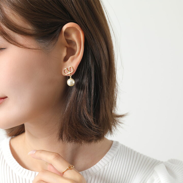 楽天市場】VALENTINO ヴァレンティノ ピアス 3W0 3W2 4W2J0E36UXM  