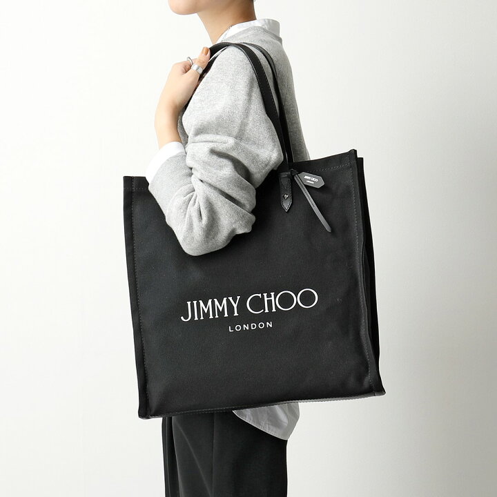 楽天市場】Jimmy Choo ジミーチュウ LOGO TOTE FFQ トートバッグ  