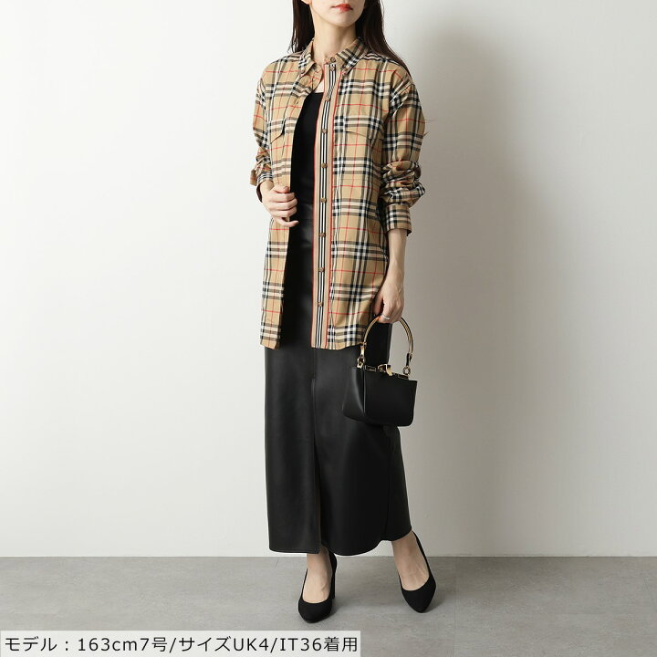 楽天市場】BURBERRY バーバリー 8022285 ロング丈 長袖シャツ 