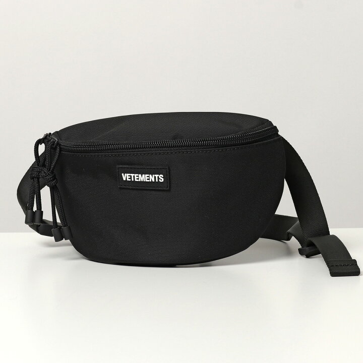 楽天市場】VETEMENTS ヴェトモン UA52BA100B All Black Logo Fanny  