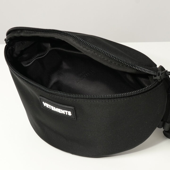 楽天市場】VETEMENTS ヴェトモン UA52BA100B All Black Logo Fanny  