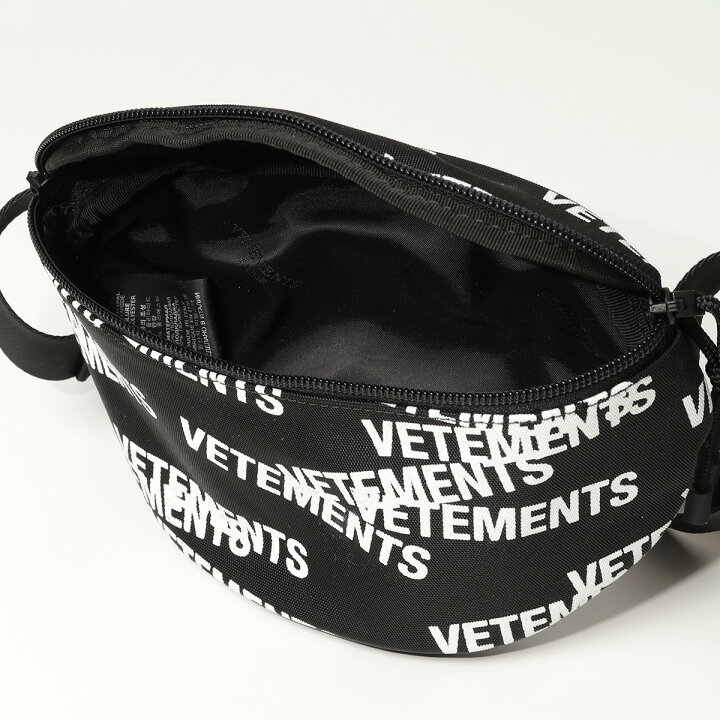楽天市場】VETEMENTS ヴェトモン UA52BA300B Stamped Logo Fanny Pack  