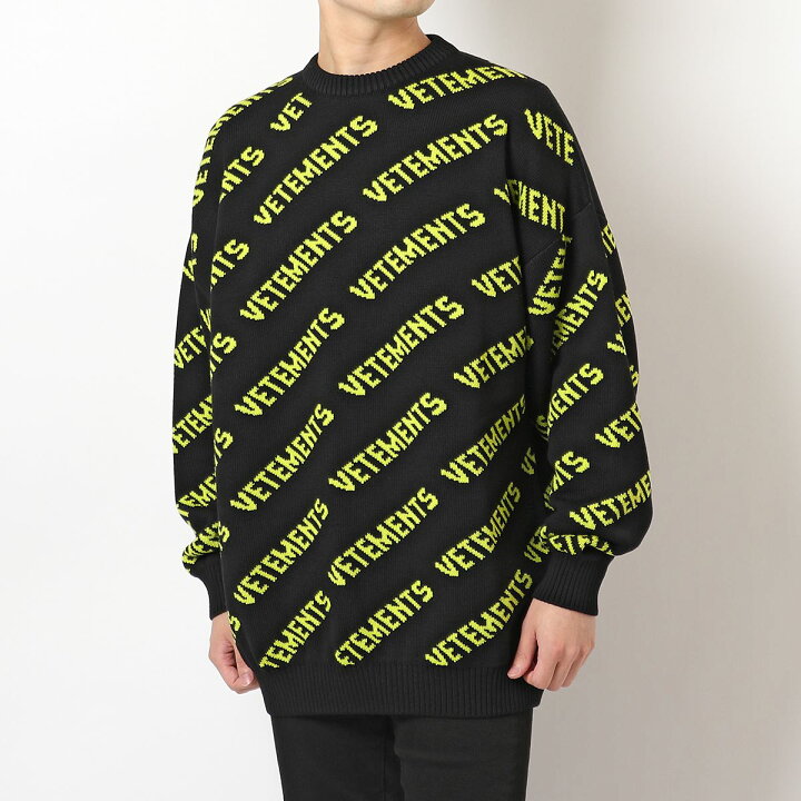 楽天市場】VETEMENTS ヴェトモン 53KN300Y 2901 Monogram Knitted  