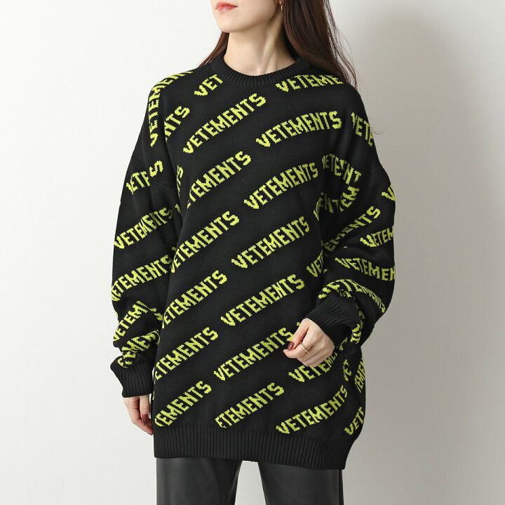 楽天市場】VETEMENTS ヴェトモン 53KN300Y 2901 Monogram Knitted  
