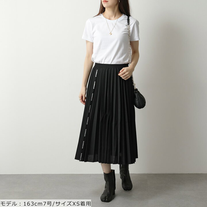 楽天市場】VETEMENTS ヴェトモン 52SK200B 1314 Wool Poplin Plissee 