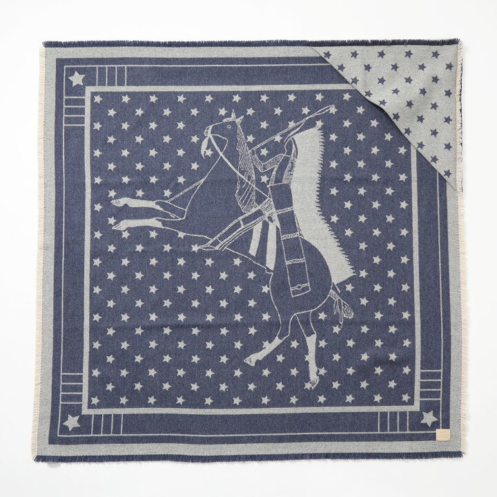 楽天市場】HERMES エルメス 102693M TIPI BABY 90×90 カシミヤ 