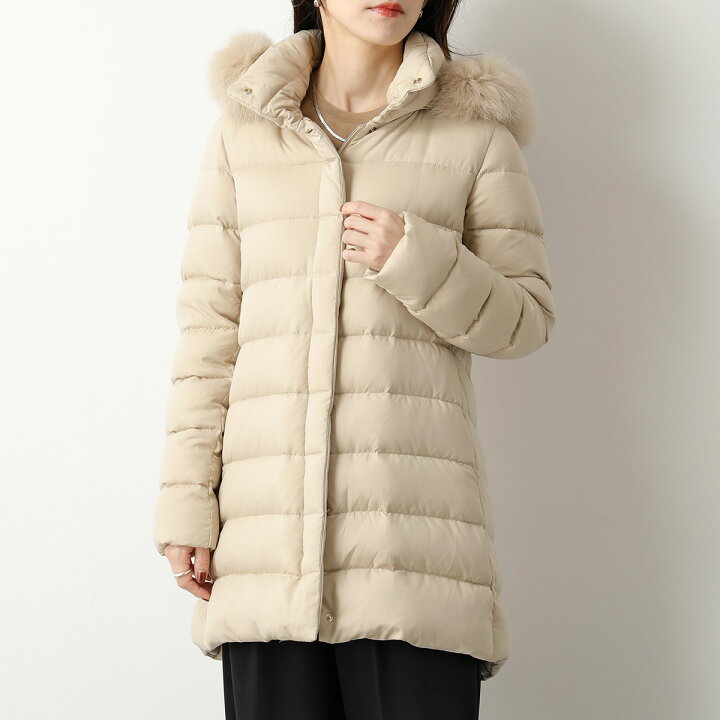 楽天市場】HERNO ヘルノ PI1336D 12414 フード付き ファー付き ダウン 
