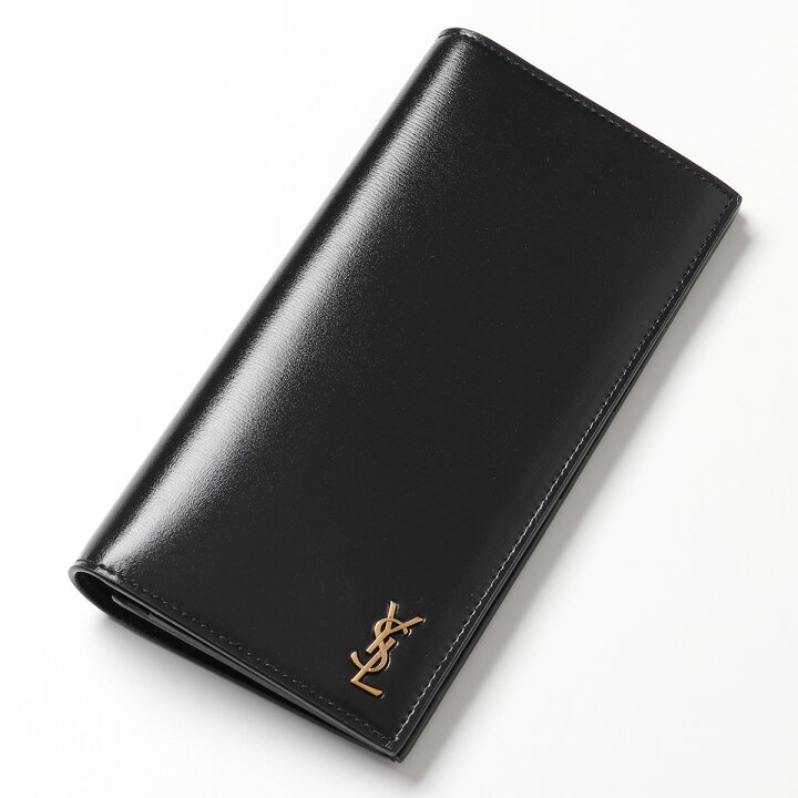 楽天市場】SAINT LAURENT サンローラン 607746 02G0W レザー 二つ折り 