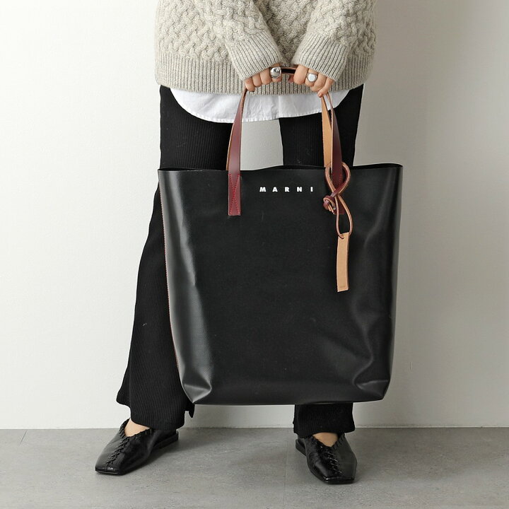 楽天市場】MARNI マルニ SHMQ0000A3 P3572 PVC TRIBECA バーチカル  