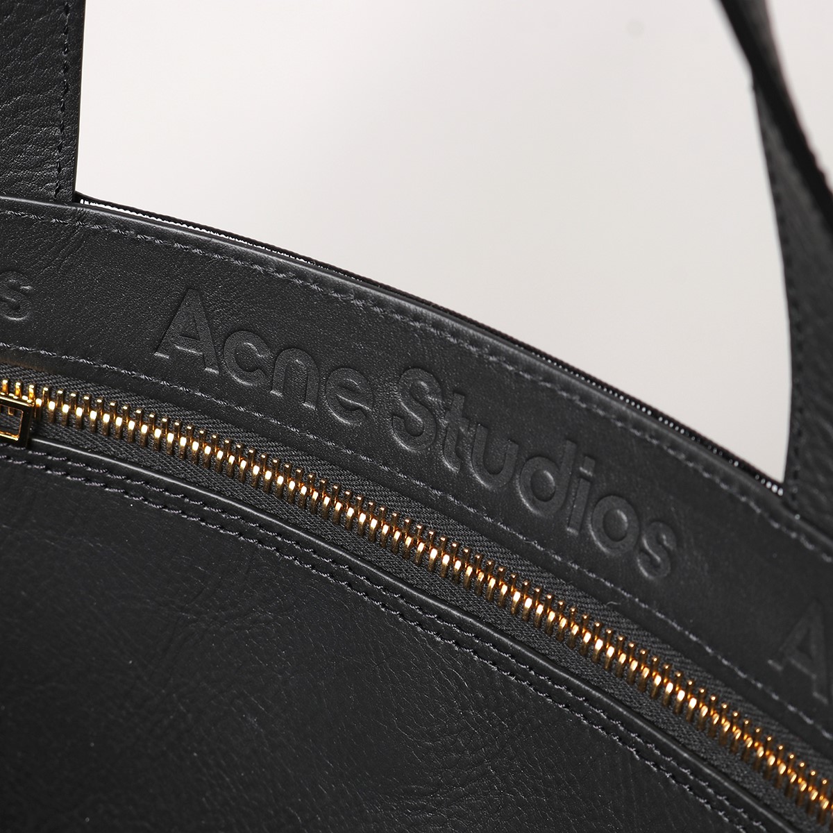 Acne Studios アクネストゥディオズ C10102 FN UX BAGS000065 シャイニー トートバッグ 鞄 Black レディース  メンズ | インポートセレクト musee