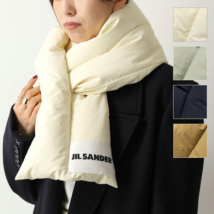 楽天市場】JIL SANDER ジルサンダー JPPT590294 WT441100 DOWN SCARF 
