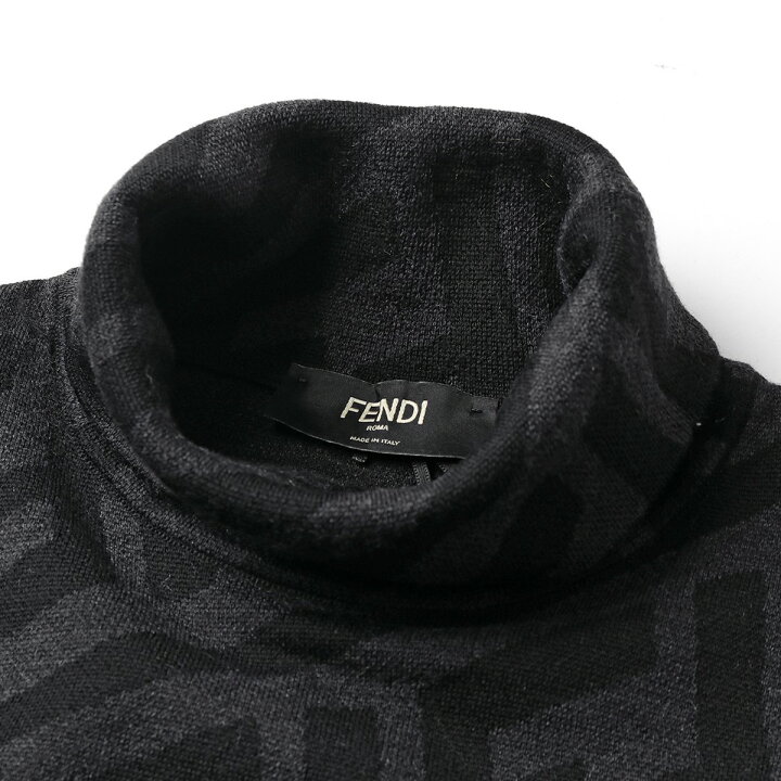 楽天市場】FENDI フェンディ FZZ466 A4GN タートルネック ニット 